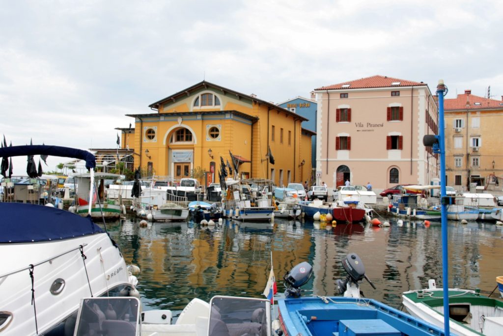 der Hafen von Piran