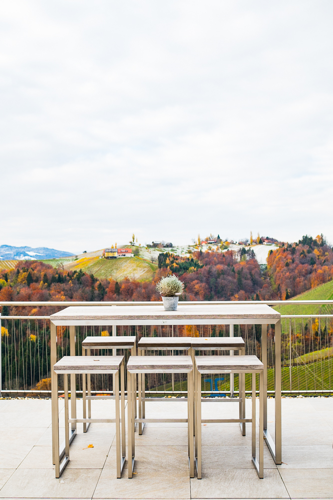 Ausblick Frühstück Vincent Hotel